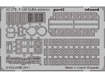 F-16I SUFA exterior 1/32 - Academy Minicraft - image 3