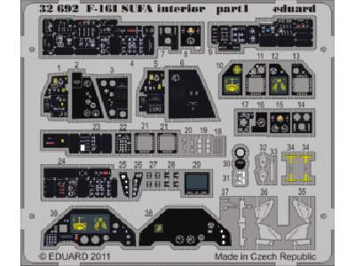 F-16I SUFA interior S. A. 1/32 - Academy Minicraft - image 1