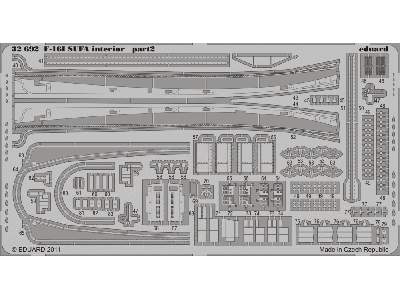 F-16I SUFA interior S. A. 1/32 - Academy Minicraft - image 3