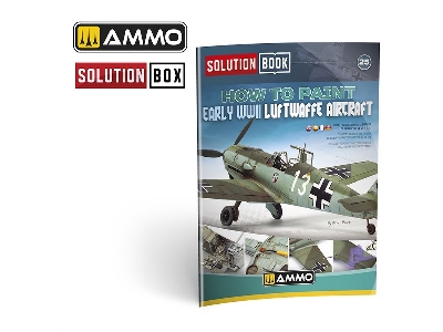 Solution Book 25 - How To Paint Early Wwii Luftwaffe Aircraft (English, Spanish, French & German) - image 1