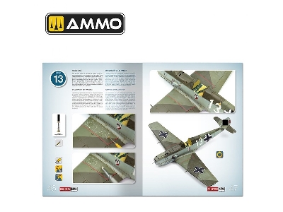 Solution Book 25 - How To Paint Early Wwii Luftwaffe Aircraft (English, Spanish, French & German) - image 5