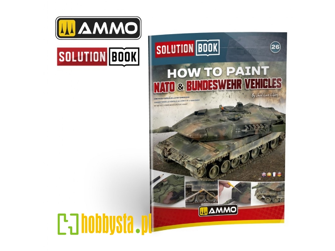 Solution Book 26 - Nato & Bundeswehr Vehicles (English, Spanish, French & German) - image 1 Solution Book 26 - Nato & Bundeswehr Vehicles (English, Spanish, French & German) - image 1