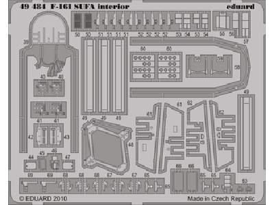 F-16I SUFA interior S. A. 1/48 - Hasegawa - image 1