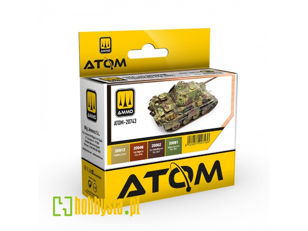 Atom-20743 1944-45 German Standard Colors Set - image 1