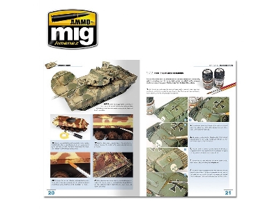 Encyclopaedia Of Armoured Vehicles Model Making Techniques - Vol. 4 Wheathering (German) - image 3
