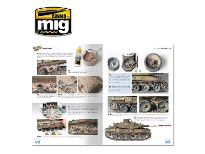Encyclopaedia Of Armoured Vehicles Model Making Techniques - Vol. 4 Wheathering (German) - image 6