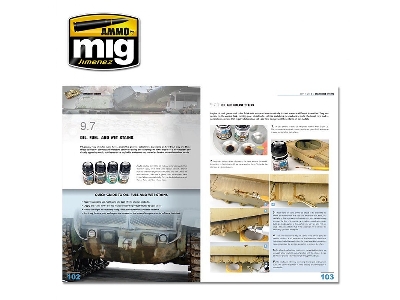 Encyclopaedia Of Armoured Vehicles Model Making Techniques - Vol. 4 Wheathering (German) - image 7