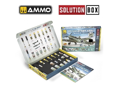 Solution Box 25 - Early Wwii Luftwaffe Aircraft - Colors And Weathering System - image 2