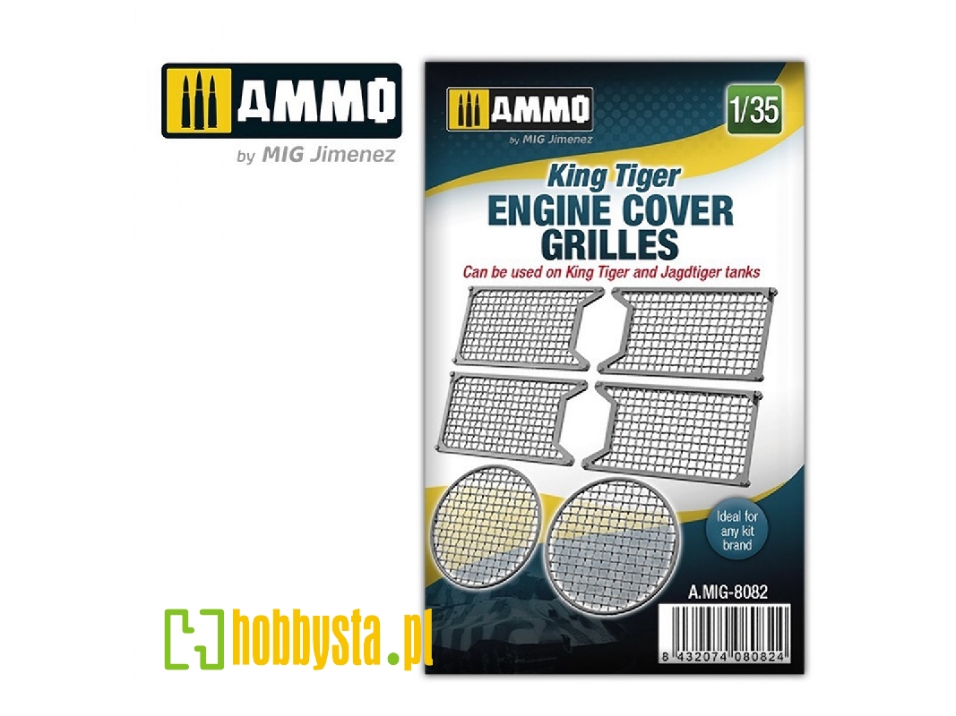 King Tiger Engine Cover Grilles - image 1