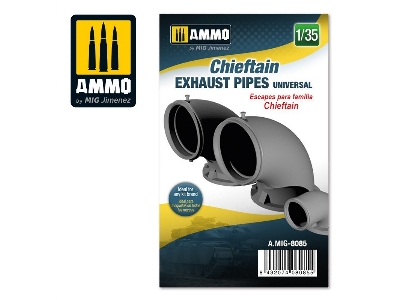 Chieftain Exhaust Pipes Universal - image 1