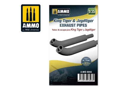 King Tiger & Jadtiger Exhaust Pipes - image 1