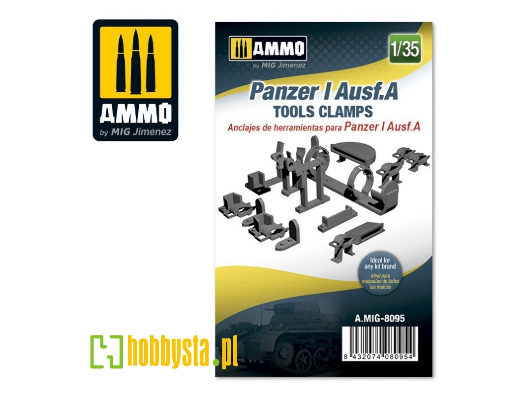 Panzer I Ausf.A Tools Clamps - image 1