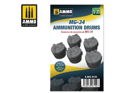 Mg-34 Ammunition Drums - image 1