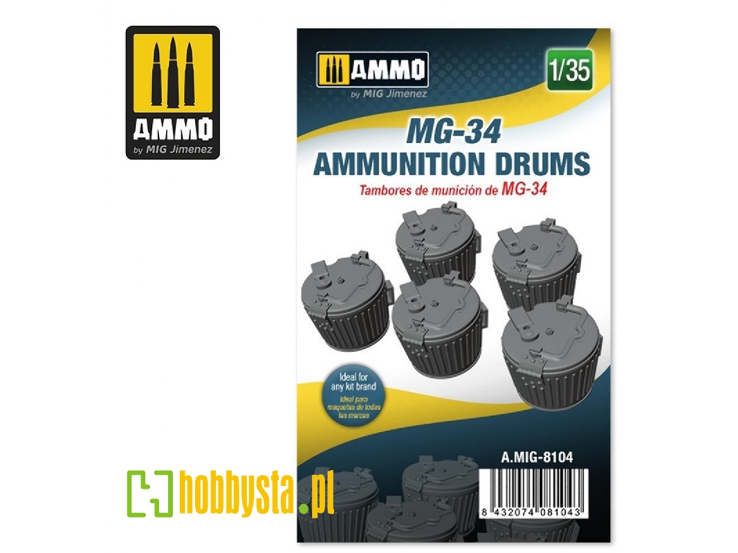 Mg-34 Ammunition Drums - image 1 Mg-34 Ammunition Drums - image 1