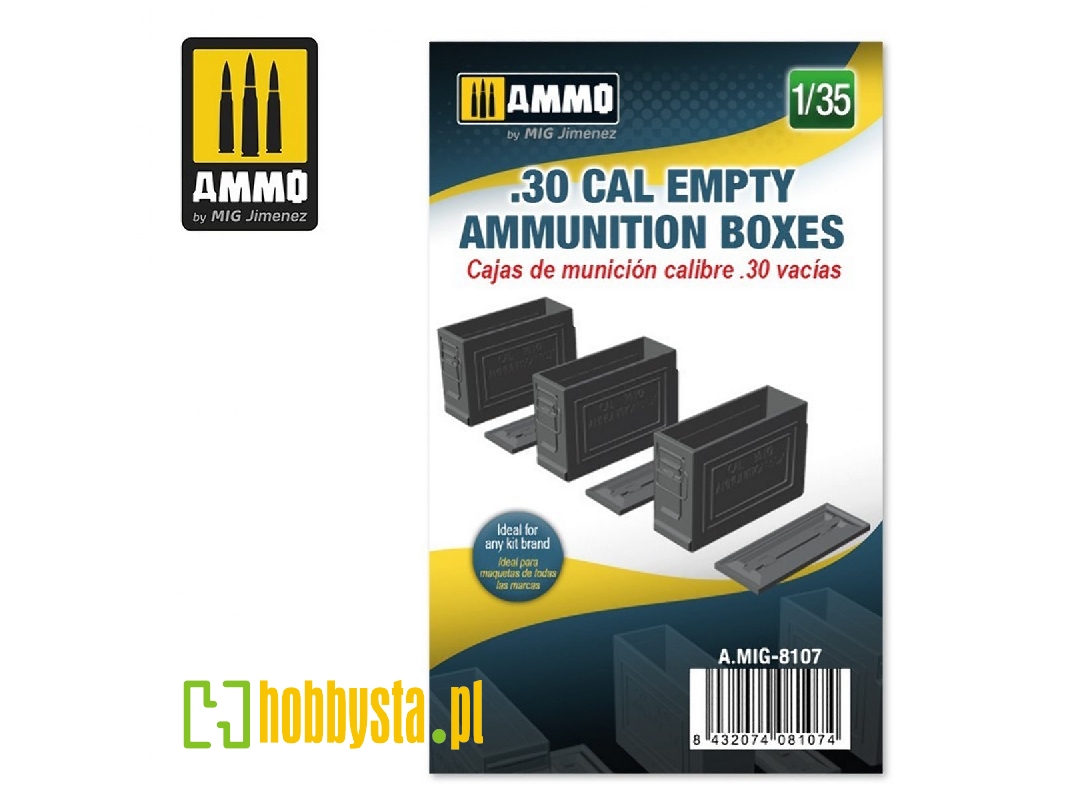 .30 Cal Empty Ammunition Boxes - image 1