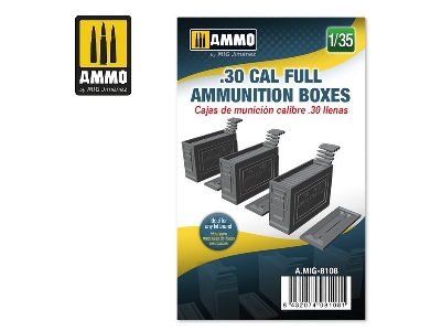 .30 Cal Full Ammunition Boxes - image 1