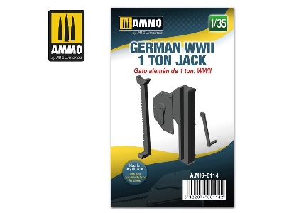 German Wwii 1 Ton Jack - image 1