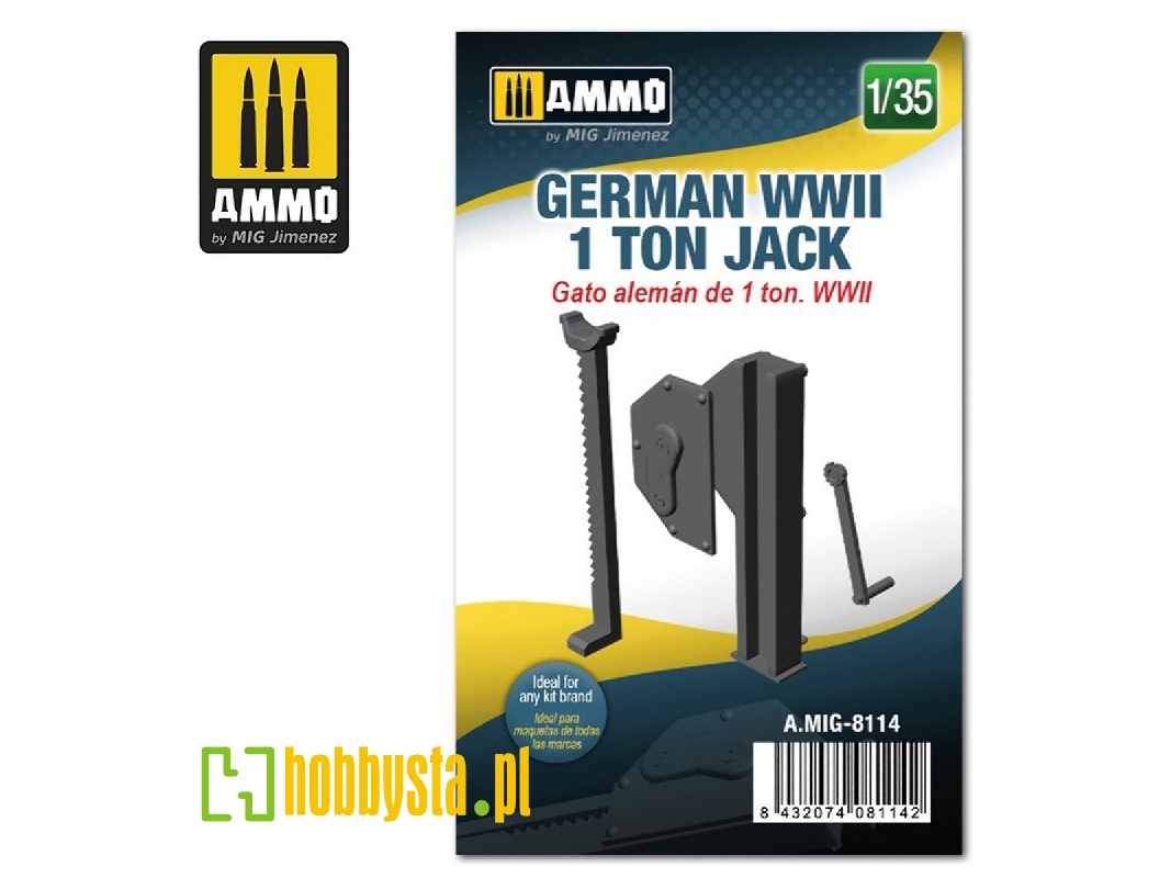 German Wwii 1 Ton Jack - image 1 German Wwii 1 Ton Jack - image 1