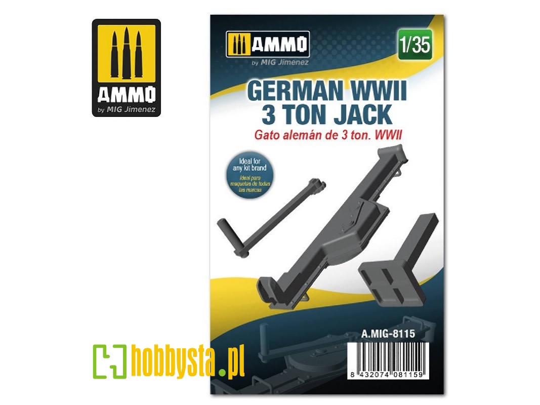 German Wwii 3 Ton Jack - image 1