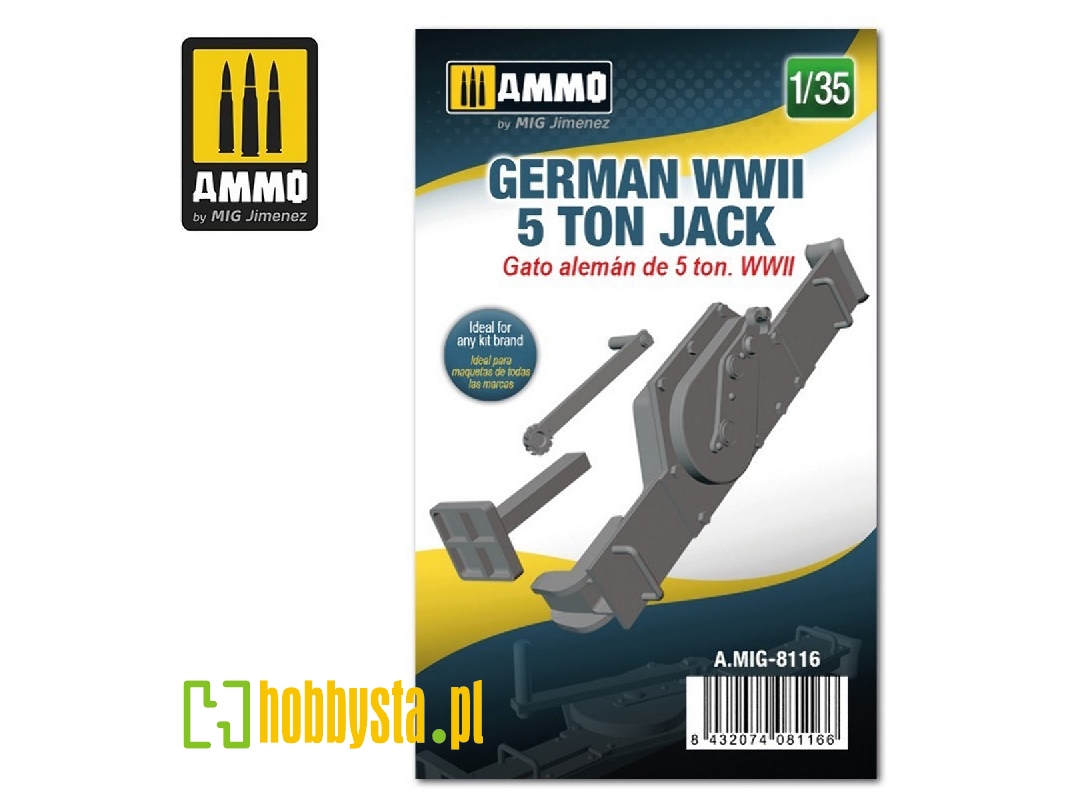 German Wwii 5 Ton Jack - image 1 German Wwii 5 Ton Jack - image 1