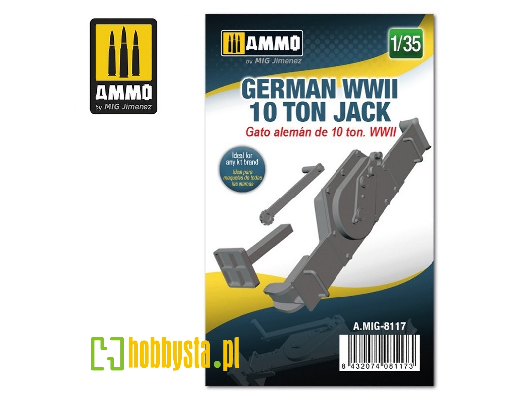 German Wwii 10 Ton Jack - image 1 German Wwii 10 Ton Jack - image 1