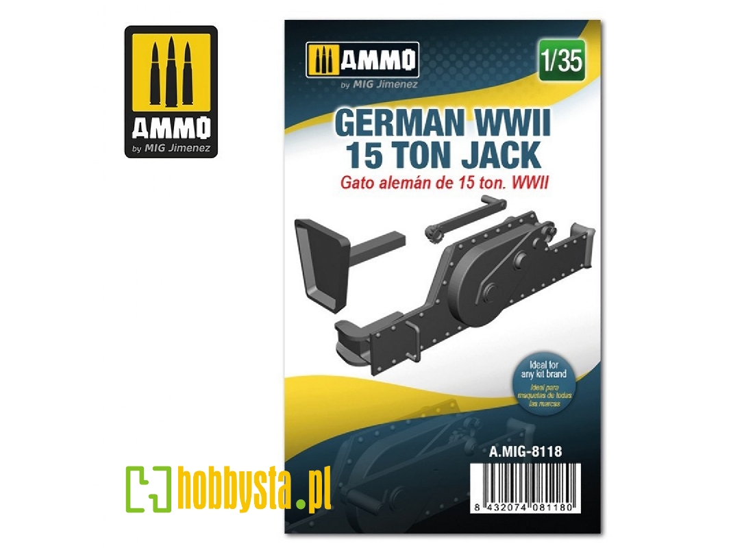 German Wwii 15 Ton Jack - image 1 German Wwii 15 Ton Jack - image 1