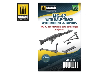 Mg-42 With Half-track Mount And Bipods - image 1