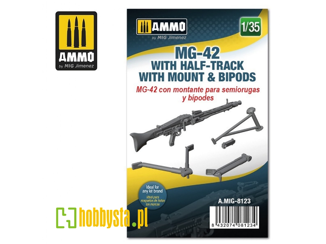 Mg-42 With Half-track Mount And Bipods - image 1 Mg-42 With Half-track Mount And Bipods - image 1