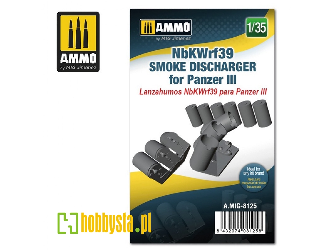 Nbkwrf39 Smoke Discharger For Panzer Iii - image 1 Nbkwrf39 Smoke Discharger For Panzer Iii - image 1