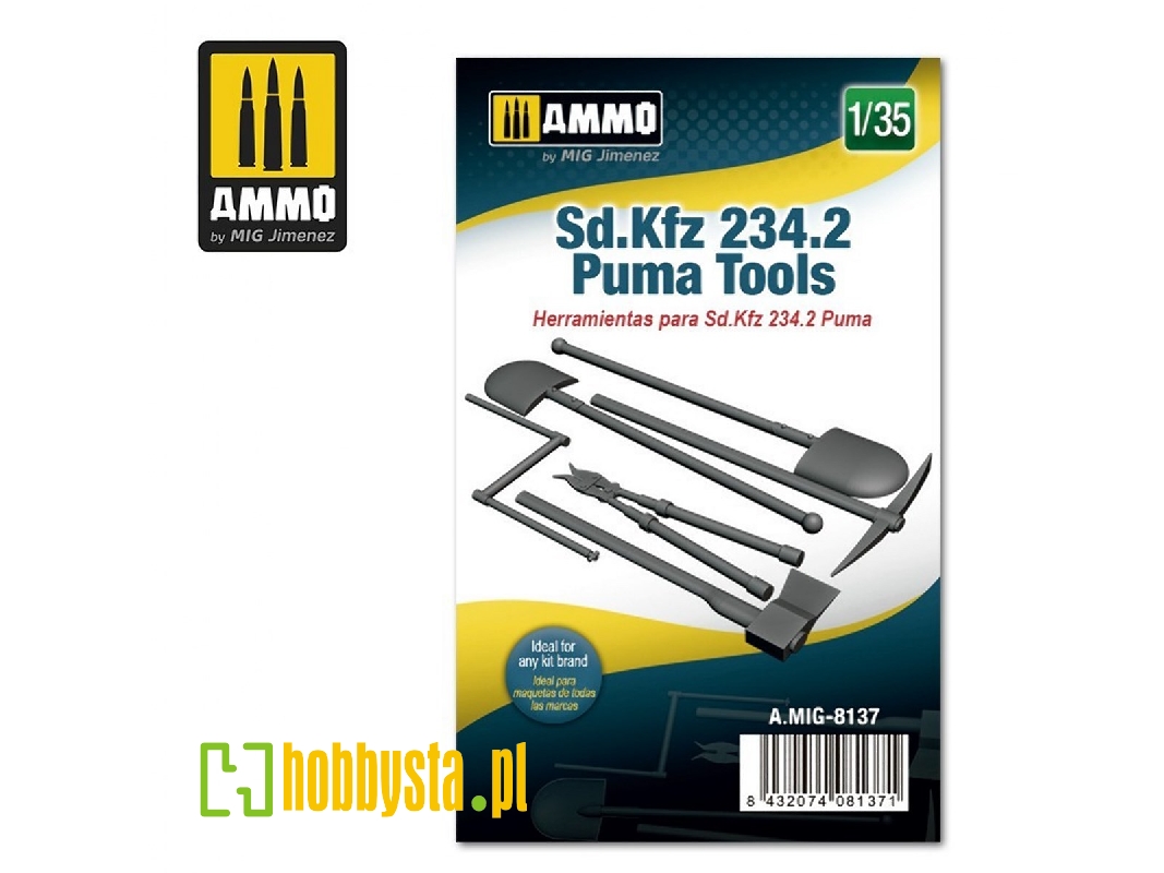 Sd.Kfz 234/2 Puma Tools - image 1 Sd.Kfz 234/2 Puma Tools - image 1