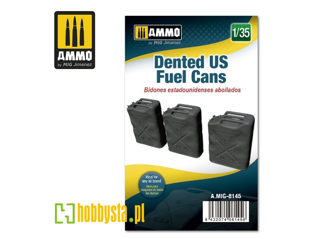 Dented Us Fuel Cans - image 1 Dented Us Fuel Cans - image 1