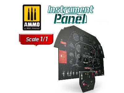 North American P-51b Mustang - Instrument Panel  1/1 - image 2