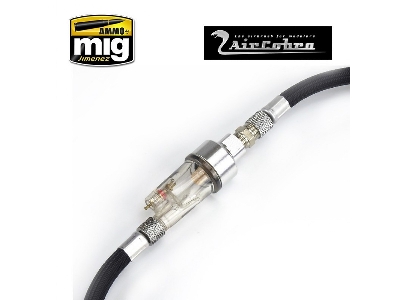 6 Foot Braided Air Hose With Moisture Trap - image 2