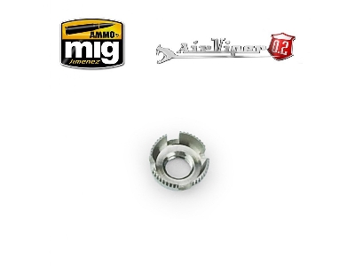 Airviper Nozzle Cap Guard (4 Slotted Aircap Nozzle Guard Reversible) - image 1