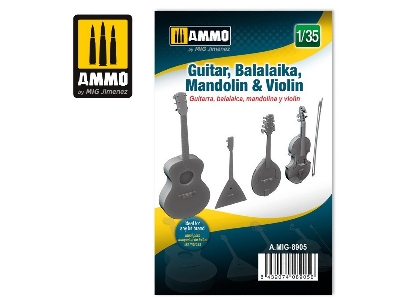 Guitar, Balalaika, Mandolin & Violin - image 1