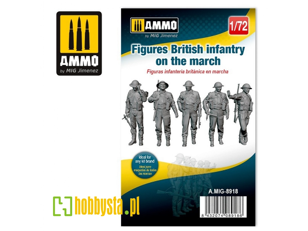 Figures British Infantry On The March - image 1 Figures British Infantry On The March - image 1