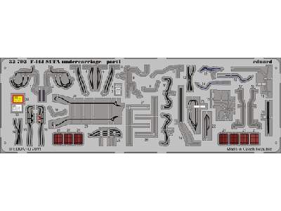 F-16I SUFA undercarriage 1/32 - Academy Minicraft - image 1