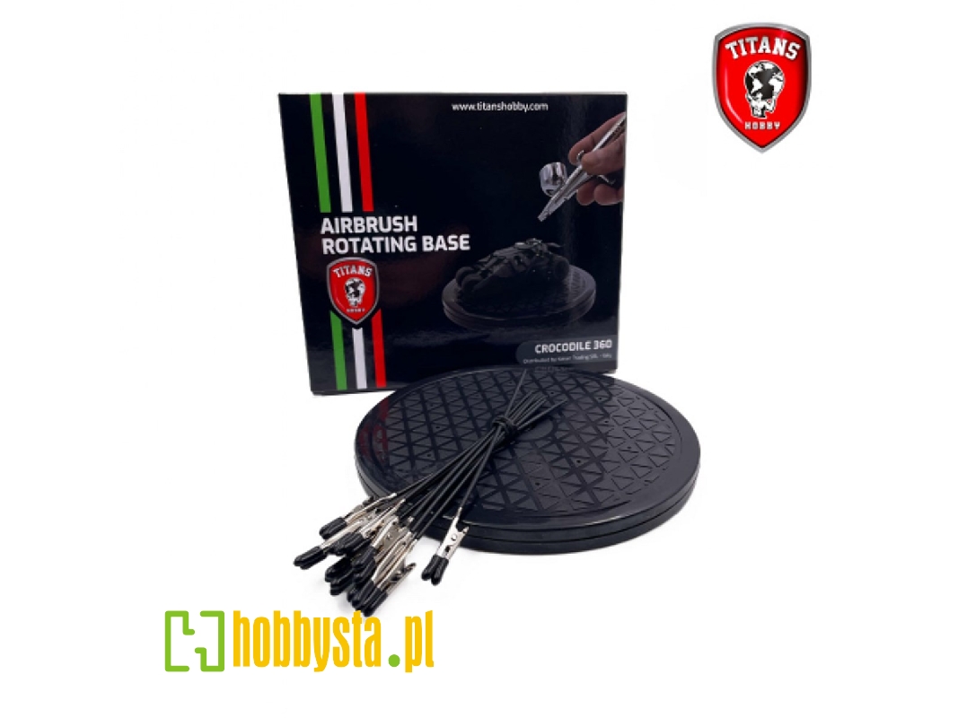 Crocodile 360 Paint Holder With 10 Clips - image 1