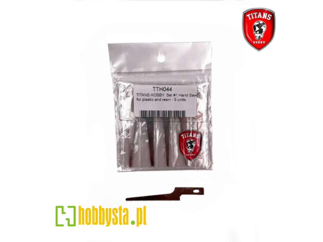 Set #1 Hand Saw For Plastic And Resin (5 Pcs) - image 1