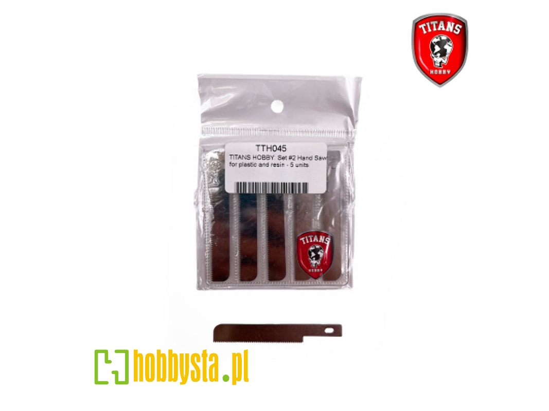 Set #2 Hand Saw For Plastic And Resin (5 Pcs) - image 1