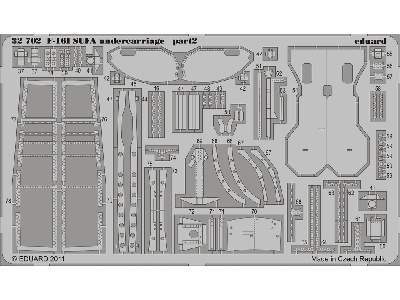 F-16I SUFA undercarriage 1/32 - Academy Minicraft - image 3