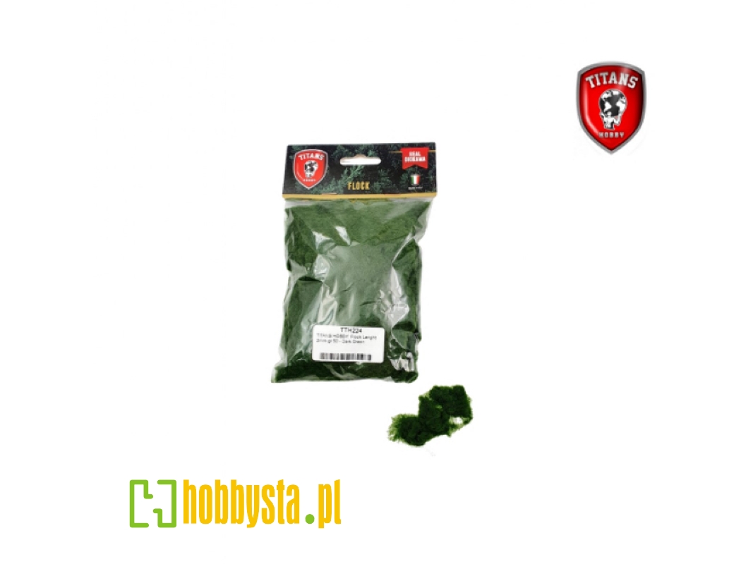 Flock Dark Green 2 Mm - image 1 Flock Dark Green 2 Mm - image 1