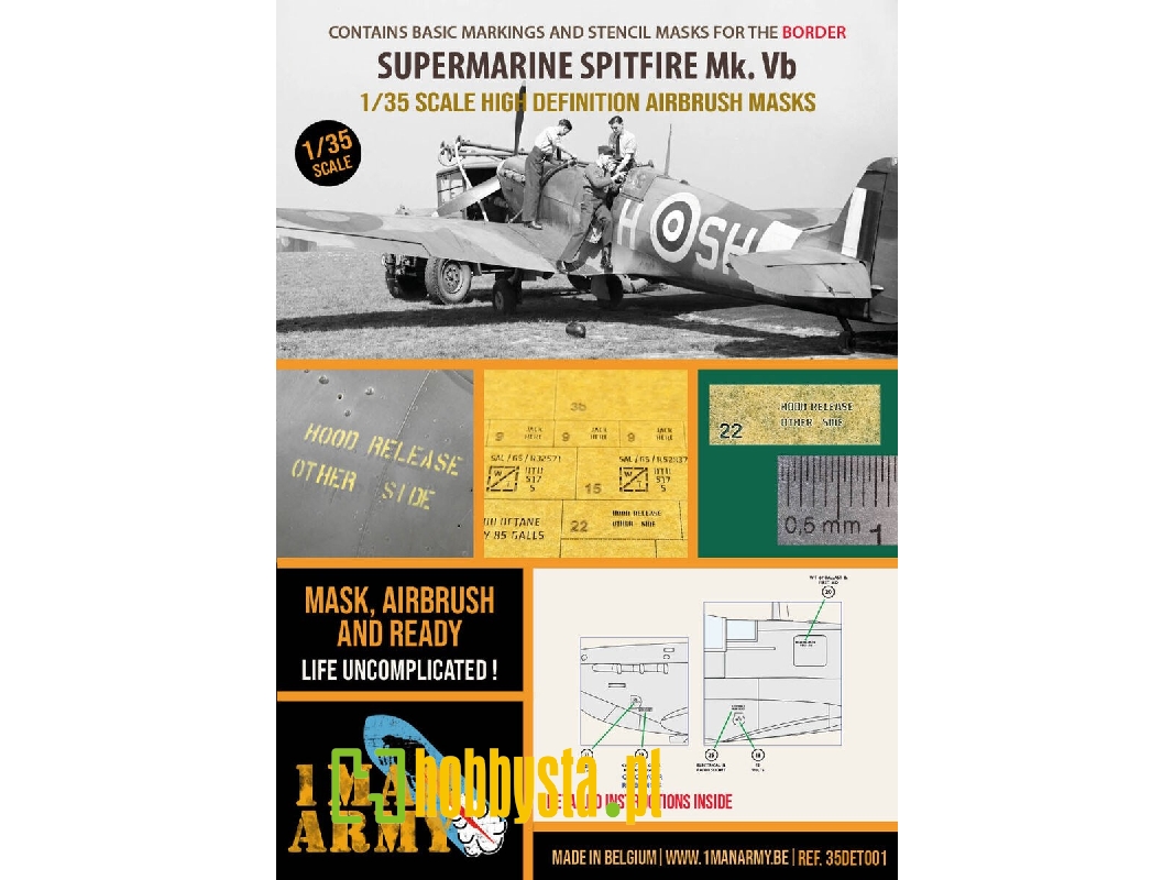 Supermarine Spitfire Mk.Vb (For Border Kits) - image 1 Supermarine Spitfire Mk.Vb (For Border Kits) - image 1