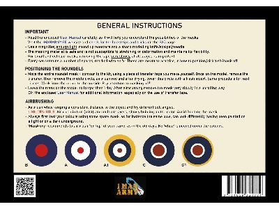 Hawker Hurricane Mk.I / Mk.Iib / Mk.Iic - Roundels Generic Set (For Airfix, Arma Hobby, Hasegawa And Hobby Boss Kits) - image 2