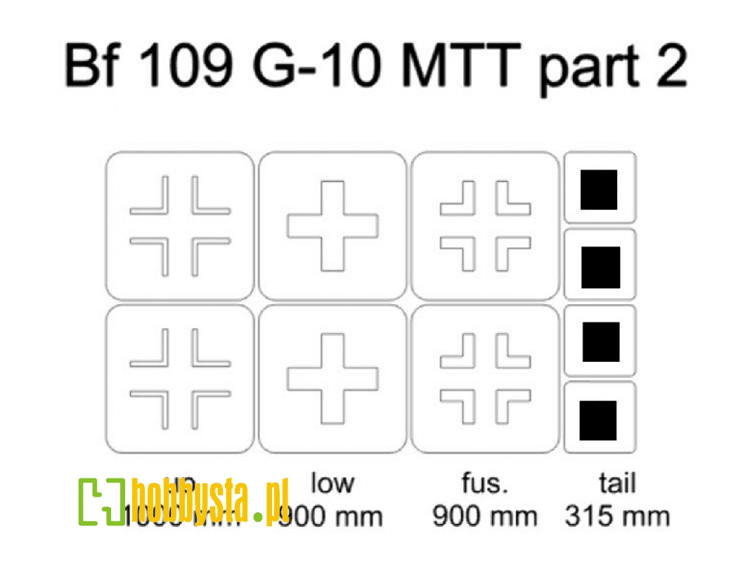 Bf 109 G-10 Mtt Mask Part 2 - image 1 Bf 109 G-10 Mtt Mask Part 2 - image 1