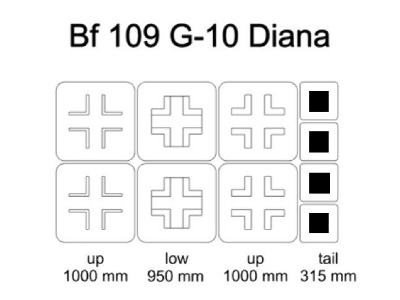 Bf 109 G-10 Diana Mask - image 1