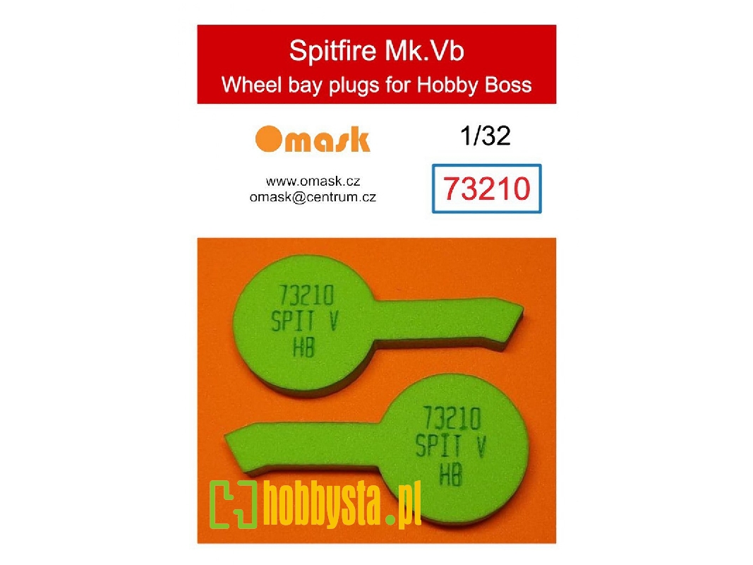 Supermarine Spitfire Mk.Vb - Wheel Bay Plugs (For Hobby Boss Kits) - image 1 Supermarine Spitfire Mk.Vb - Wheel Bay Plugs (For Hobby Boss Kits) - image 1