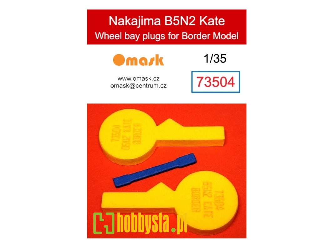 Nakajima B5n2 Kate - Wheel Bay Plugs (For Border Model Kits) - image 1 Nakajima B5n2 Kate - Wheel Bay Plugs (For Border Model Kits) - image 1