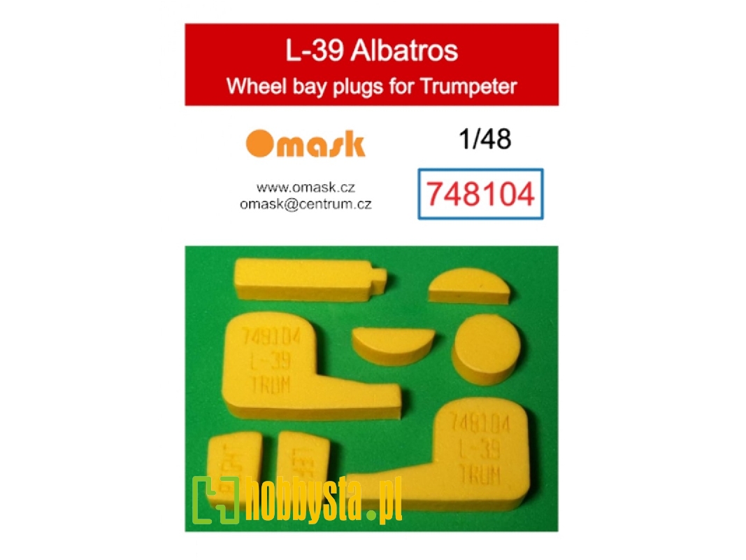 Aero L-39 Albatros - Wheel Bay Plugs (For Trumpeter Kits) - image 1 Aero L-39 Albatros - Wheel Bay Plugs (For Trumpeter Kits) - image 1