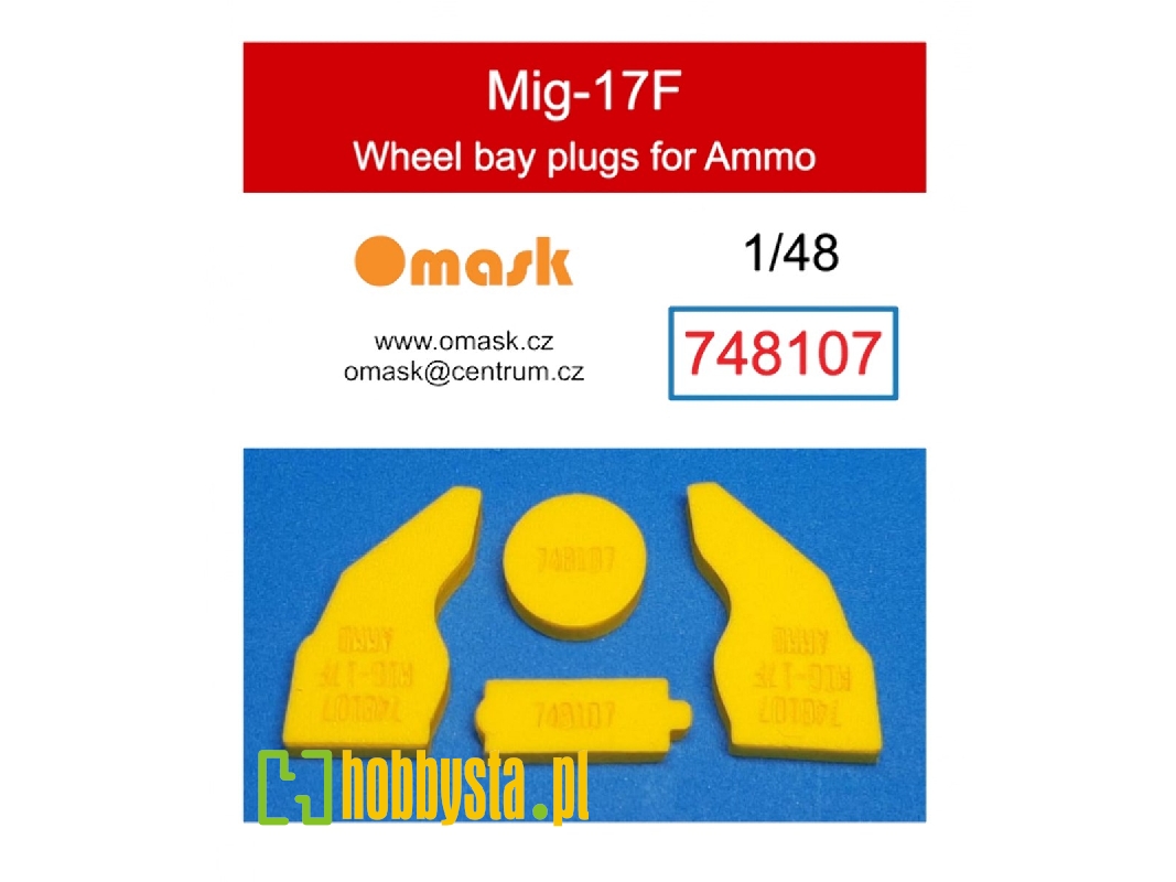Mig-17 F - Wheel Bay Plugs (For Ammo Kits) - image 1 Mig-17 F - Wheel Bay Plugs (For Ammo Kits) - image 1
